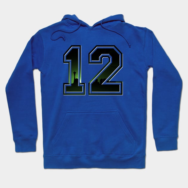 12 Man Hoodie by chriswig